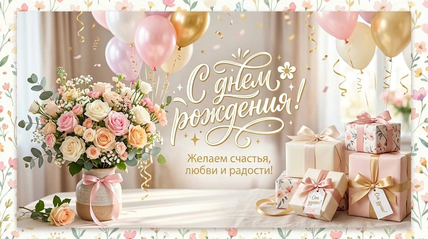 🥳 С днем рождения!