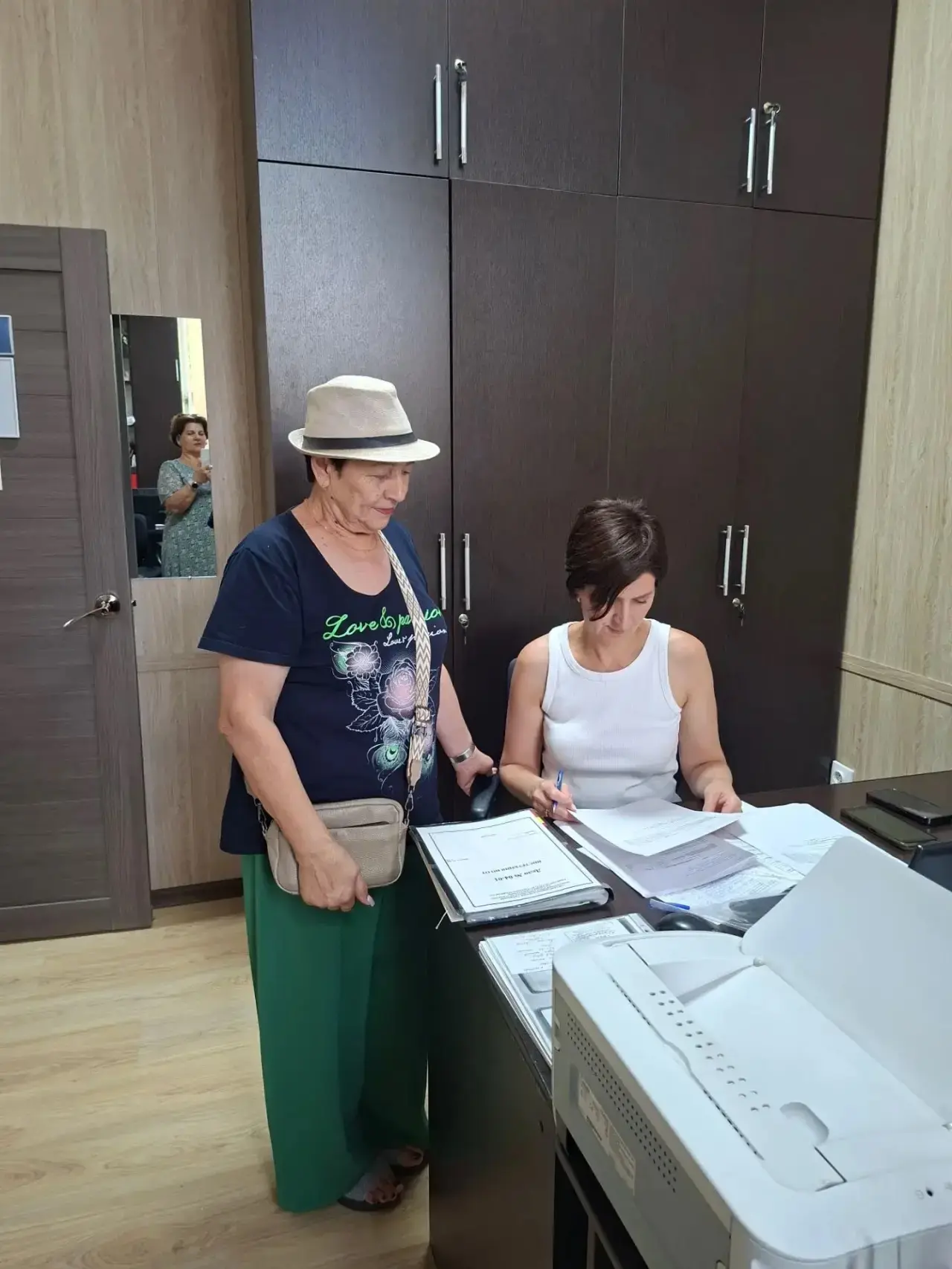 Социальные работники ГКУ «РКЦСОН» МТиСЗ КБР филиал по Прохладненскому району и г.о. Про...