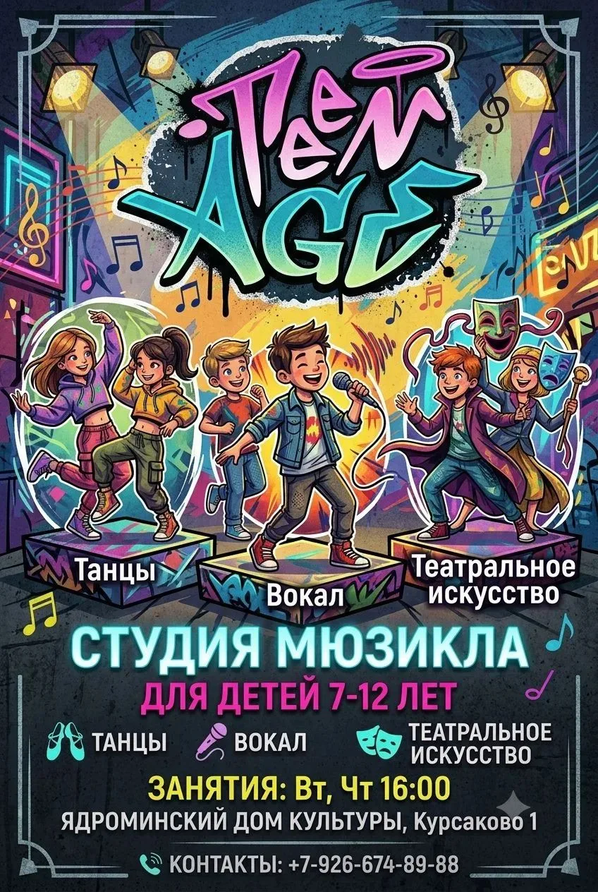 Ваш ребёнок живёт музыкой? 🎵