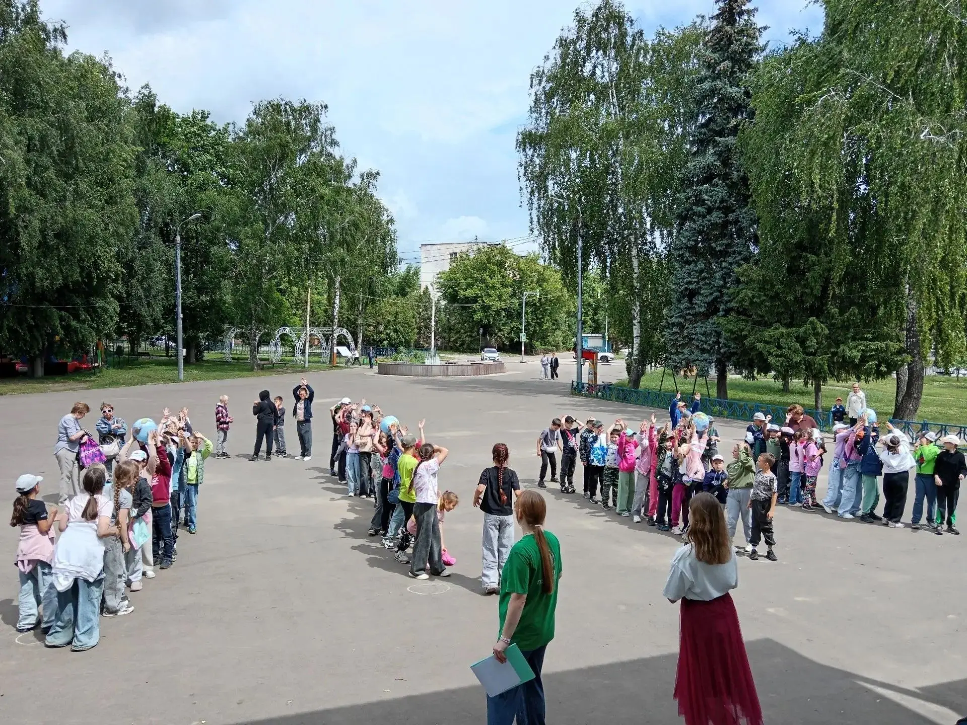 #Городскойпарк

💥Лето в самом разгаре, а значит, веселью в парках быть! 

👫Вчера мы принимали гост