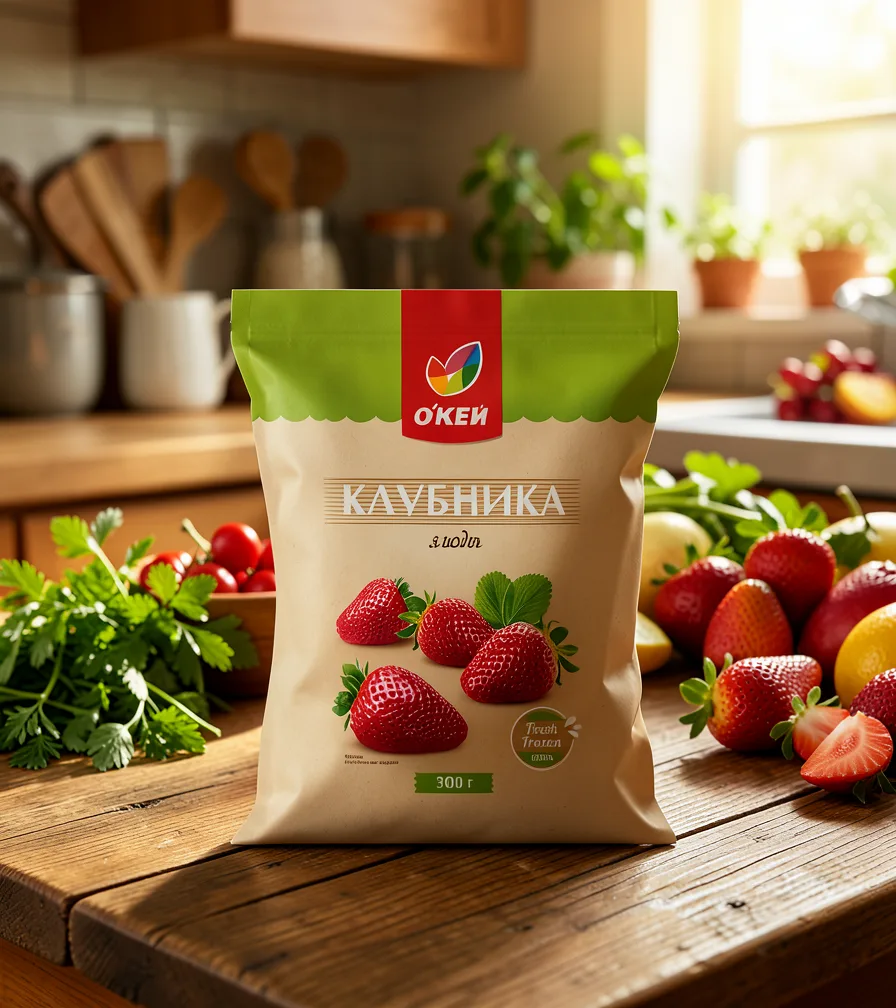 😍 Хотите добавить яркости в десерты? 😍

Замороженная клубника от «О’КЕЙ» — идеальный ингредиент дл
