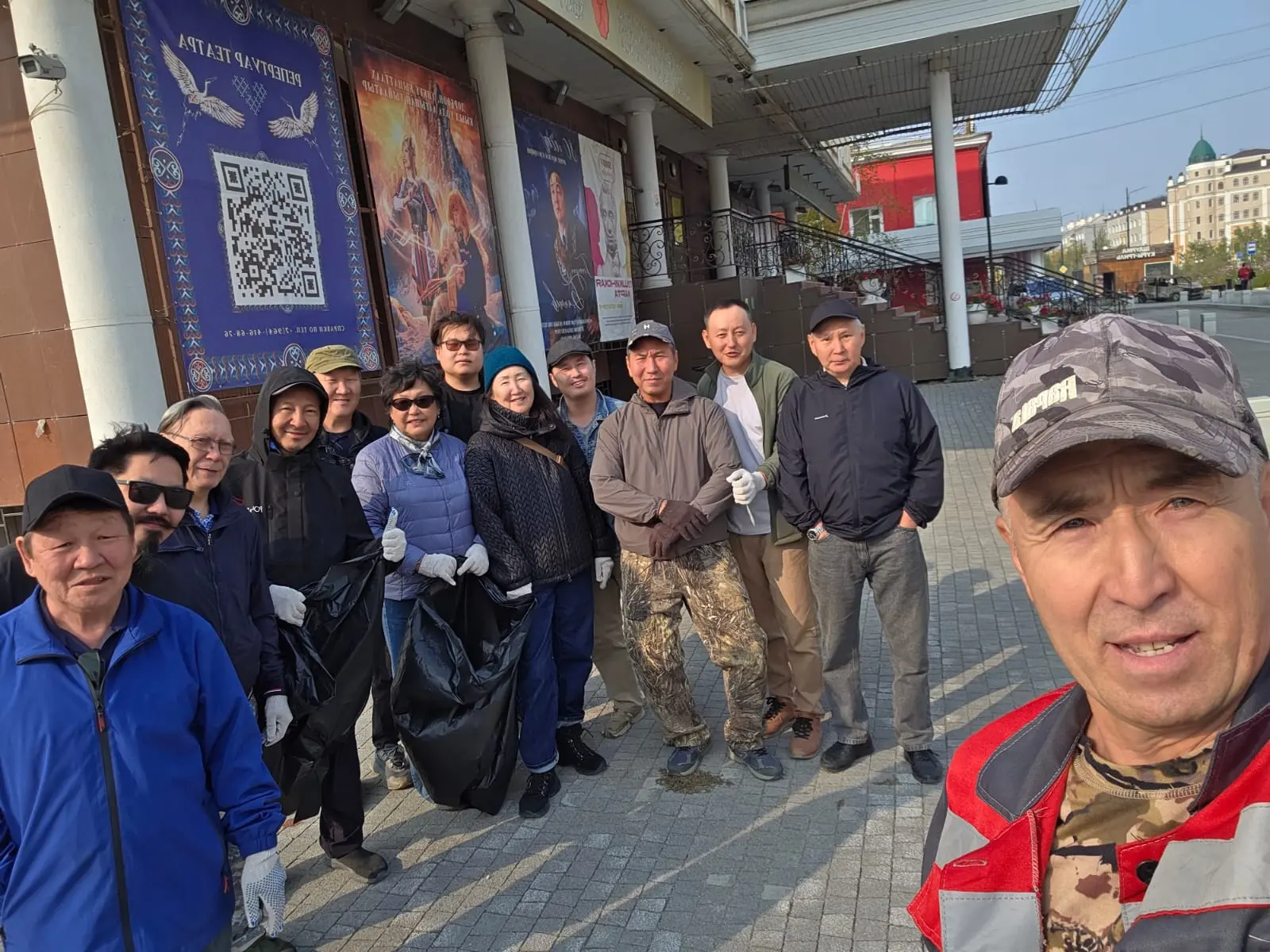 В преддверии Дня города Якутска коллектив Национального театра танца Якутии имени Кыыл ...