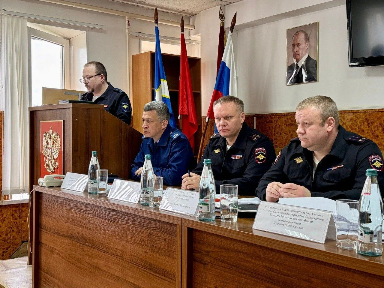 👮‍♂️Полиция Ступино отчиталась о работе за 1 квартал  В ОМВД России по городскому округу Ступино сос