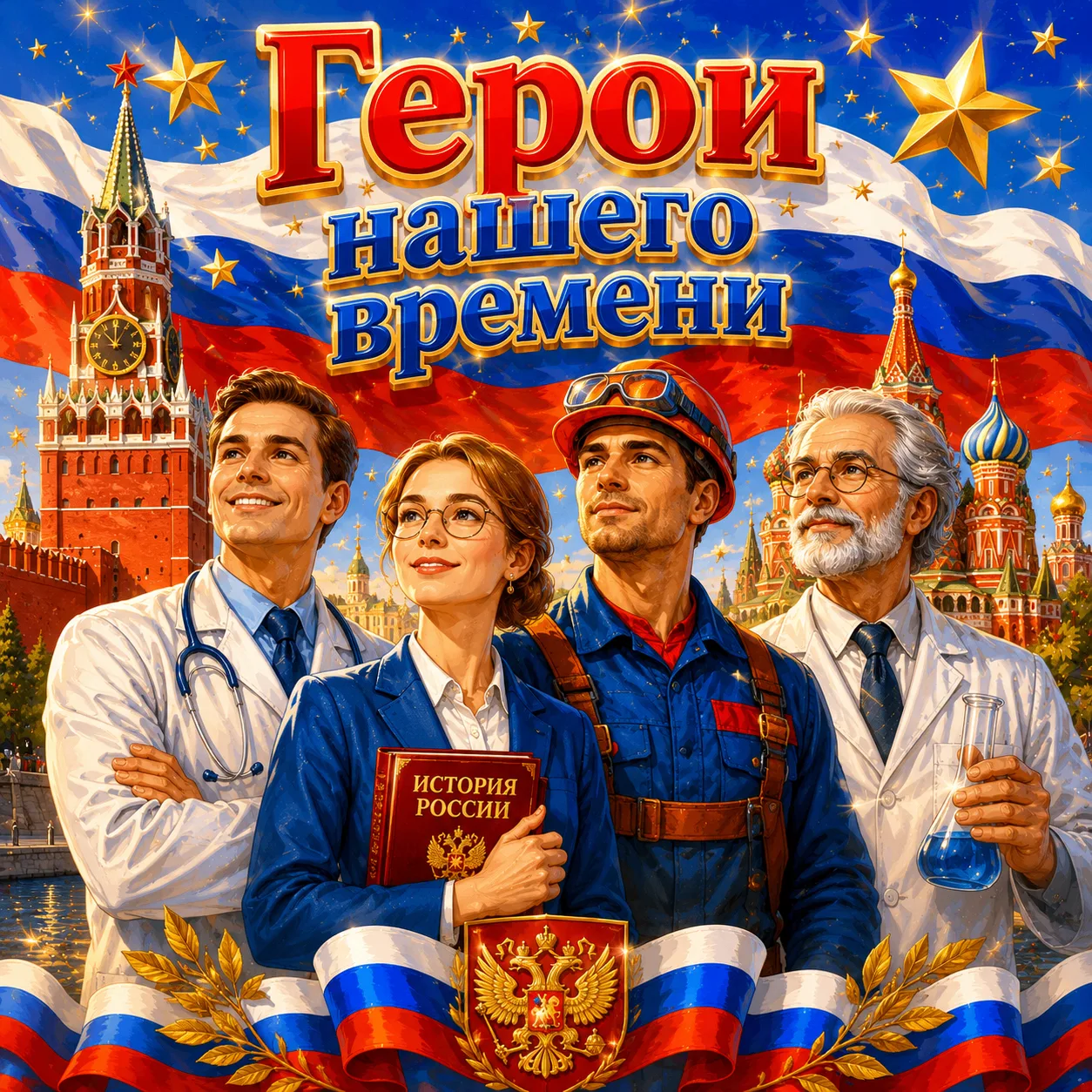 🇷🇺 С Днём России! Давайте почтим тех, кто делает нашу страну великой.
Сегодня в Кремле проходят то