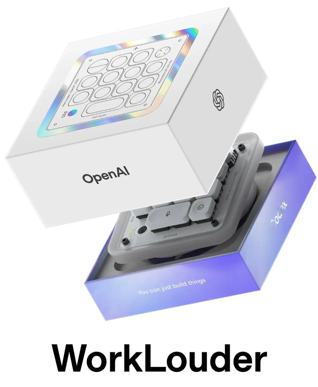 ⚡⚡OpenAI выпустила первую физическую железку — мини-клавиатуру для вайбкодинга.