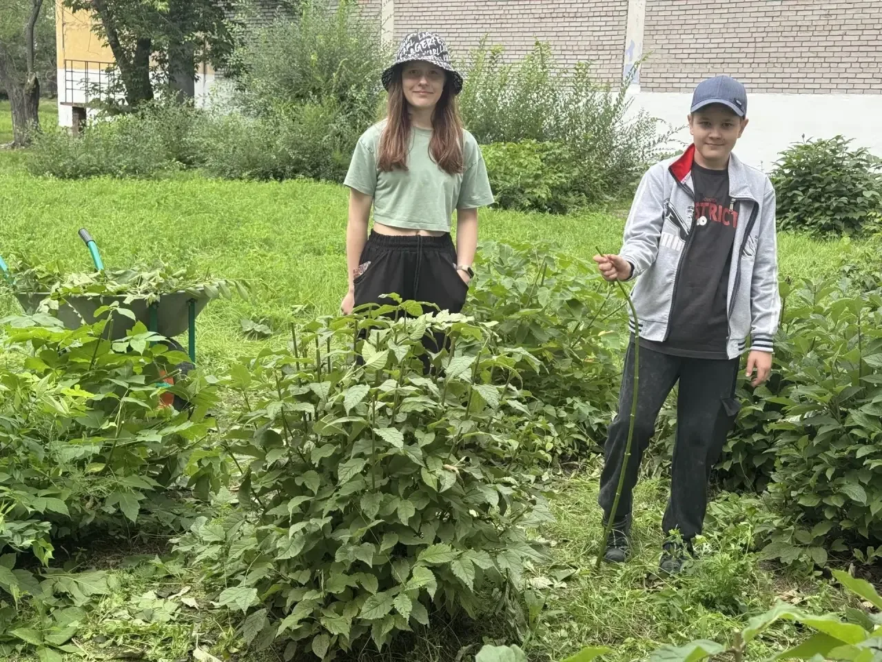✨ Всё лето на территории пришкольного участка Лицея кипит работа, благодаря нашим актив...