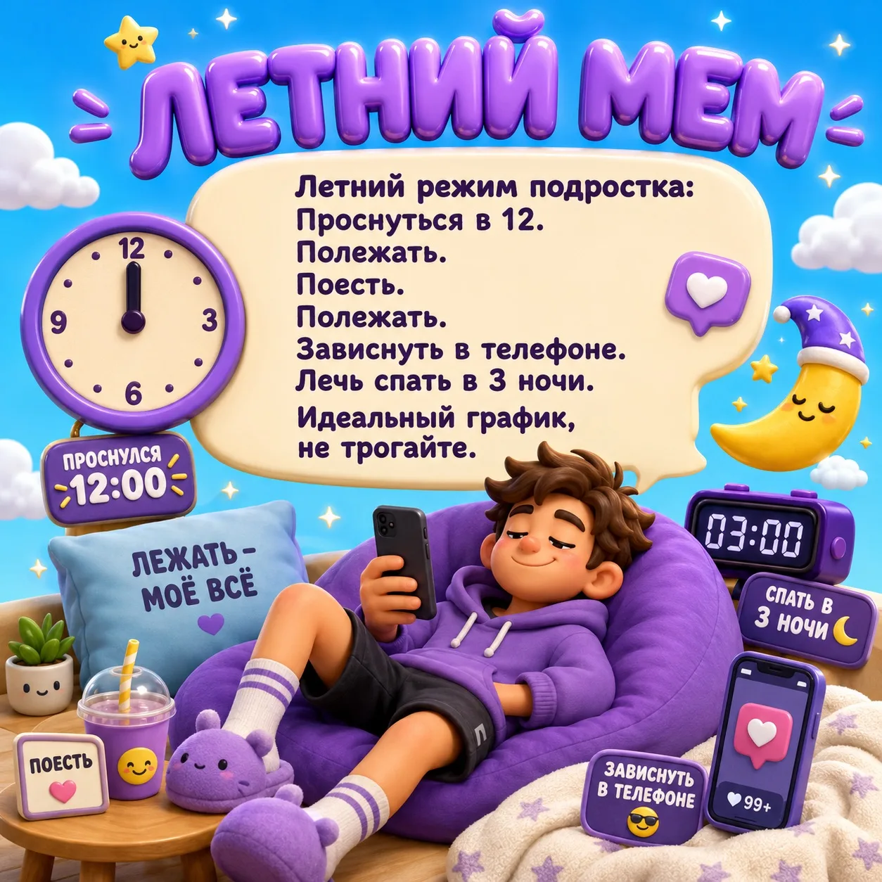 ☀️Летом можно чуть больше смеяться – особенно над тем, в чём каждый узнаёт себя.

🤣В рубрике «Летни