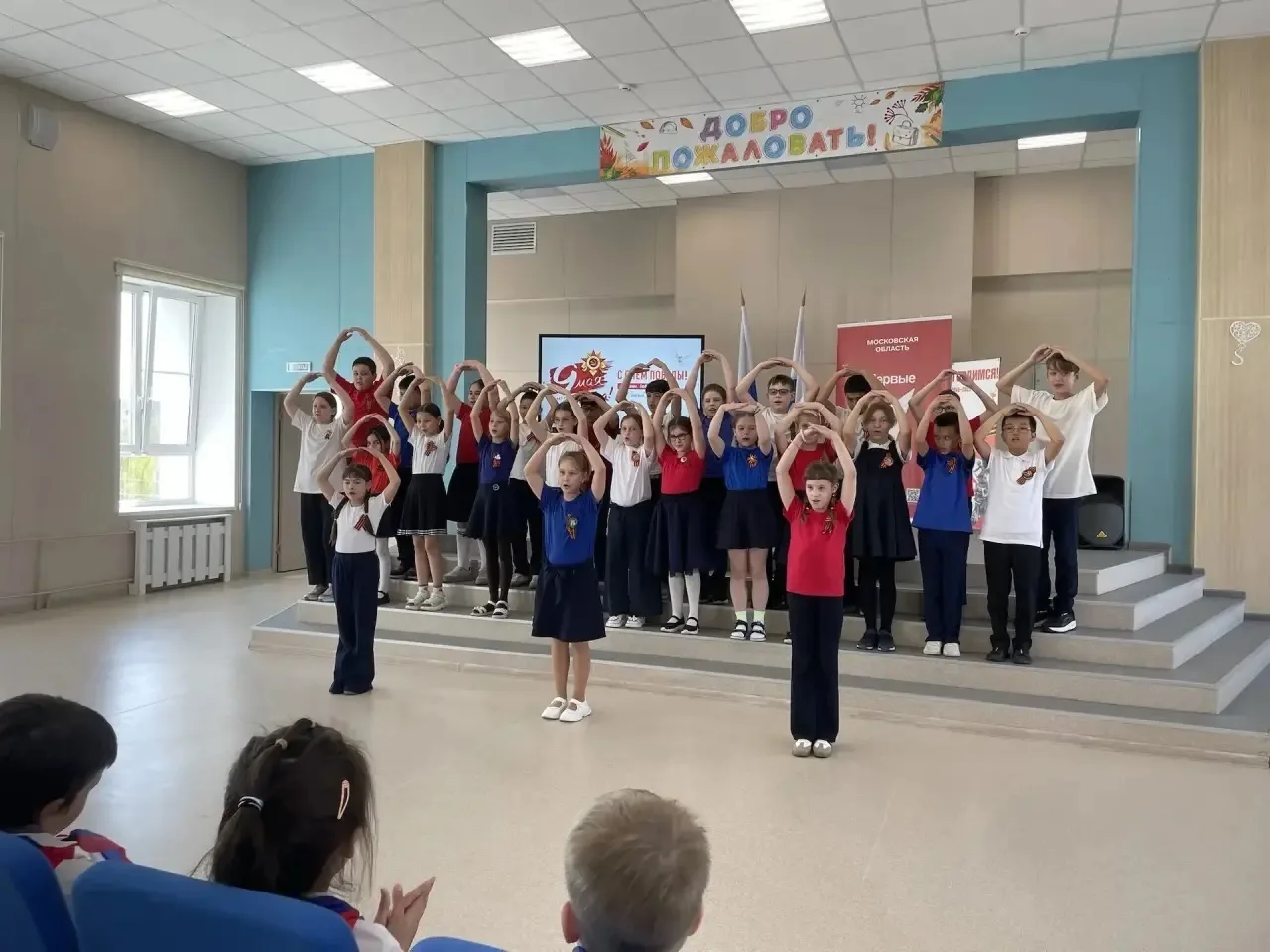 🎤 В рамках патриотической акции «Голос Победы», приуроченной к празднованию Дня Великой Победы, учащ