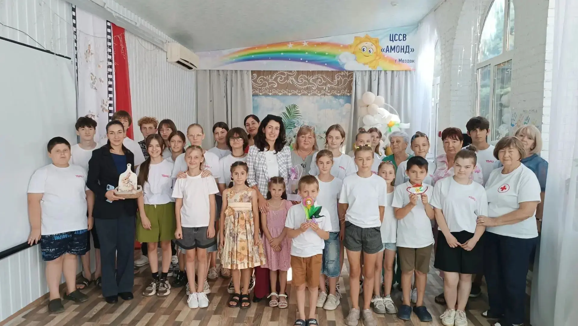 18 августа Центр "Амонд" посетила Уполномоченный по правам ребёнка при Главе РСО- Алани...