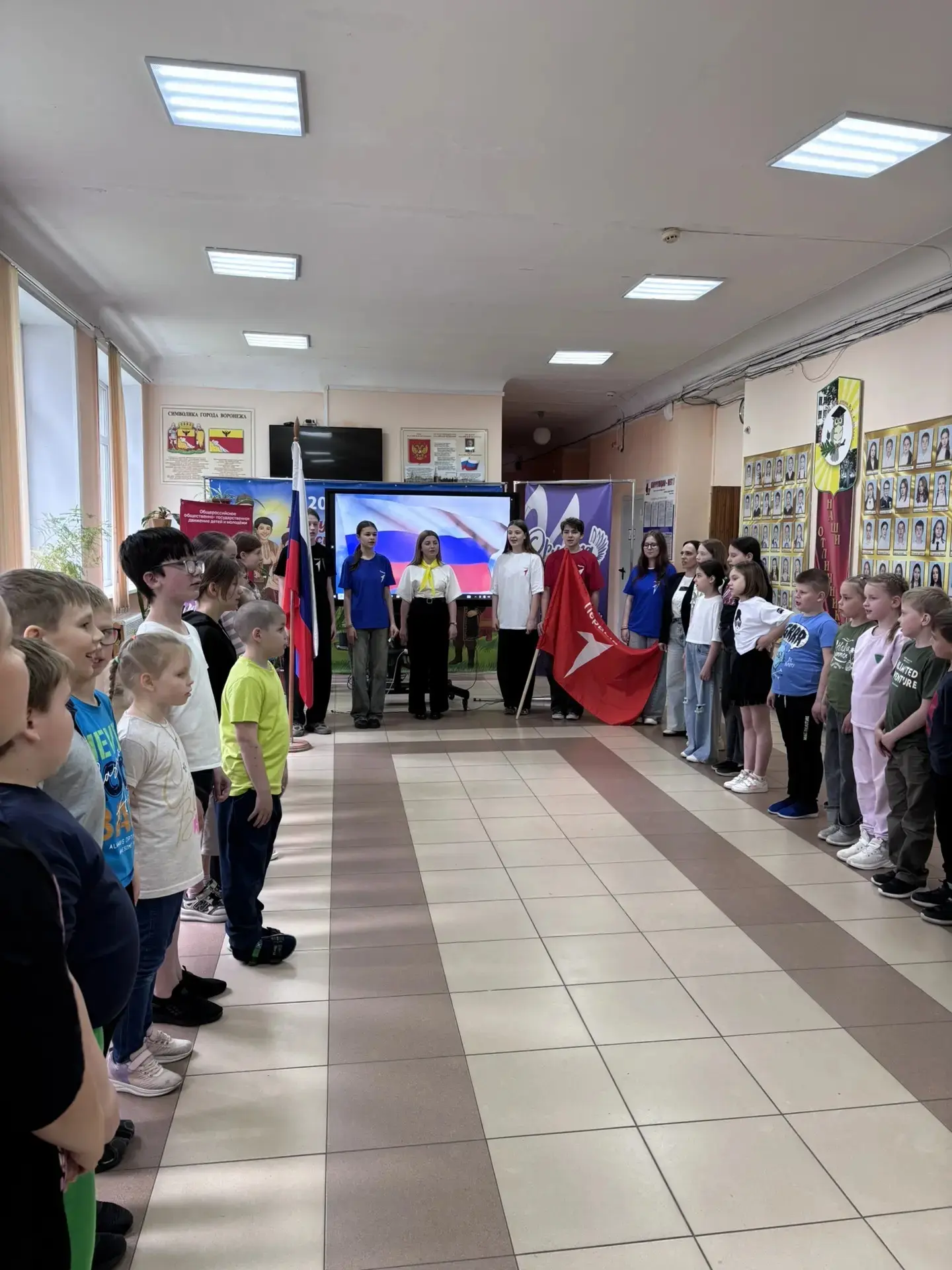 Сегодня в пришкольном лагере детское объединение "Альтаир" и советник директора по восп...