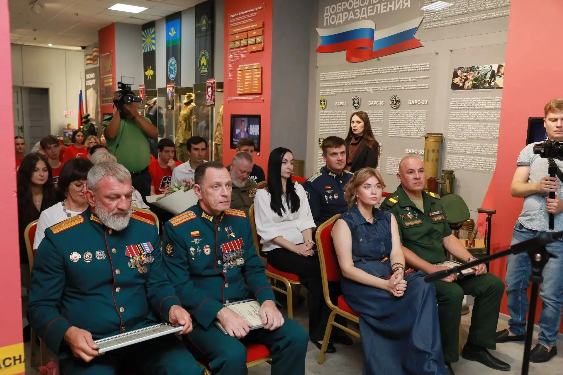 В Краснодарском крае проходит проект «Разговор с Героем», реализуемый Краснодарским гос...