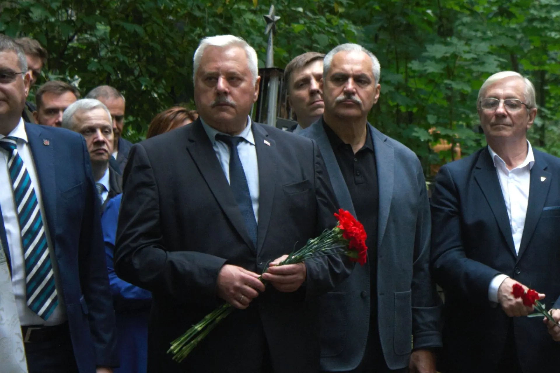 Сегодня на Пороховском кладбище прошла церемония возложения цветов в память о жертвах т...