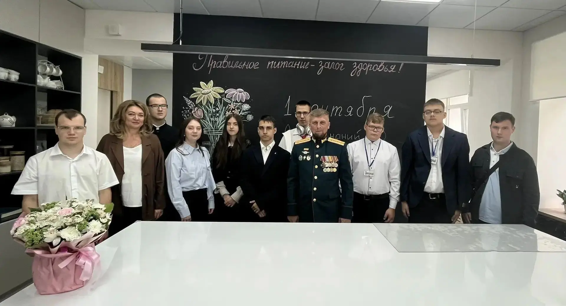 «Разговор о важном»: встреча с участником СВО