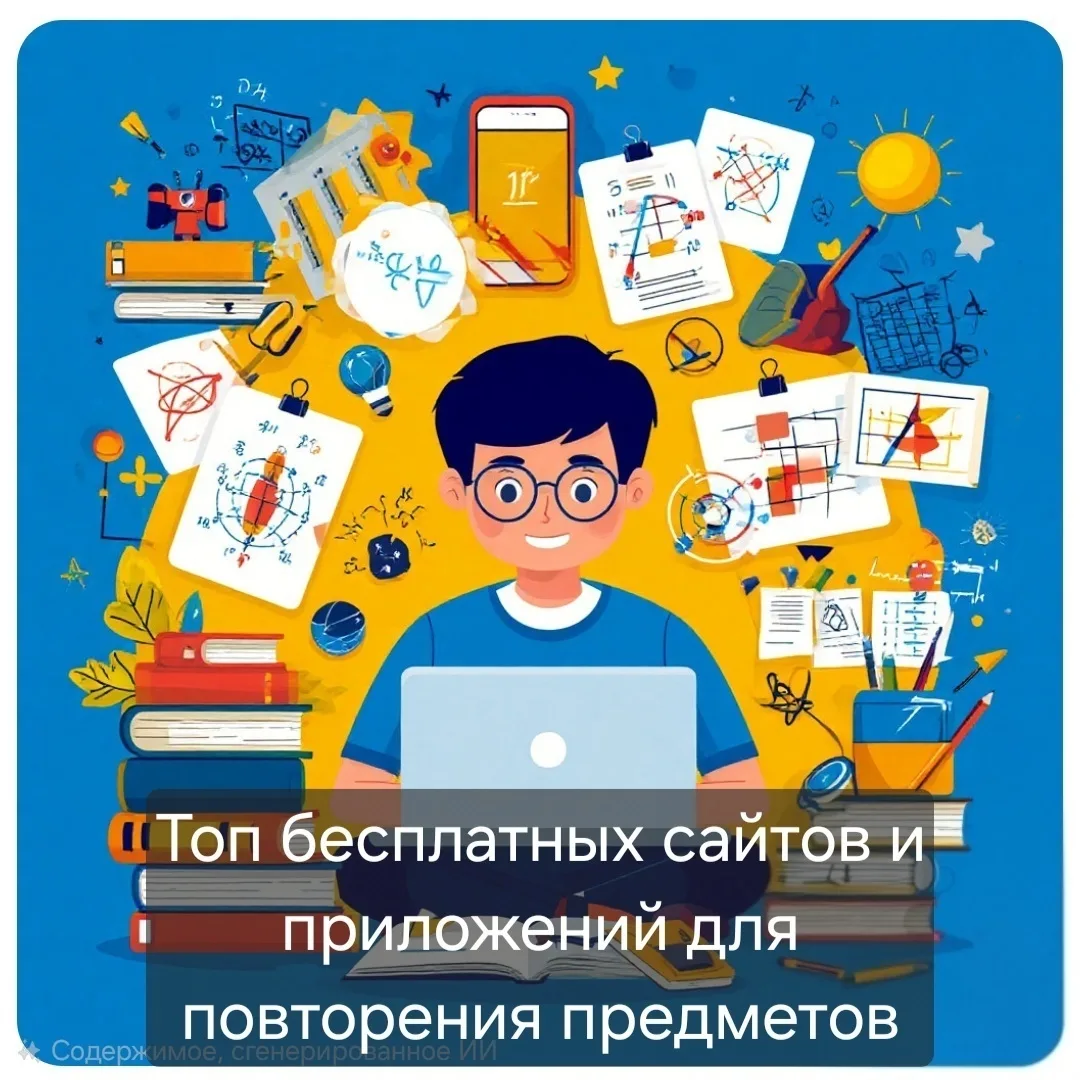 Топ бесплатных сайтов и приложений для повторения предметов.

Готовитесь к контрольным, ОГЭ или прос
