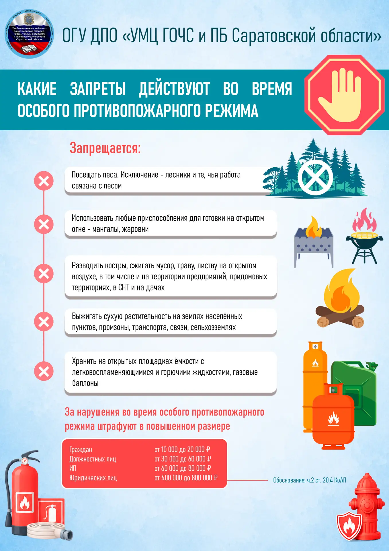 Напоминаем, что на территории Саратовской области на землях лесного фонда в соответствии с постановл