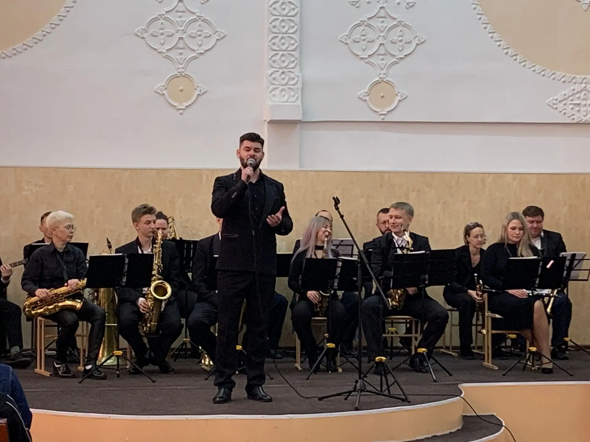 🎺 Концерт государственного джаз-клуба «Геликон» прошёл в нашей школе👏✔️ В рамках программы «Пушкинск