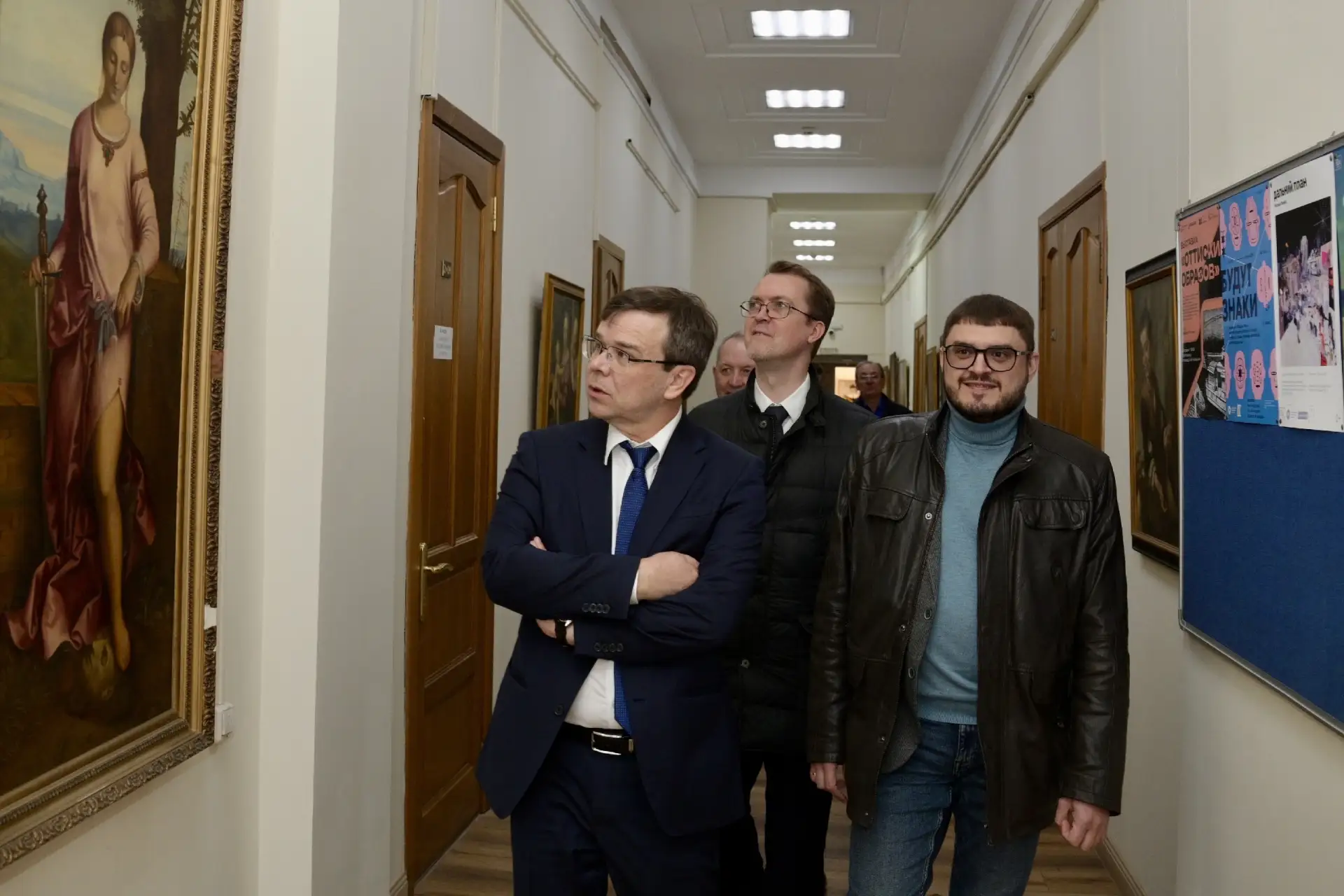 Сибирский институт искусств с рабочим визитом посетили заместитель Министра культуры Ро...