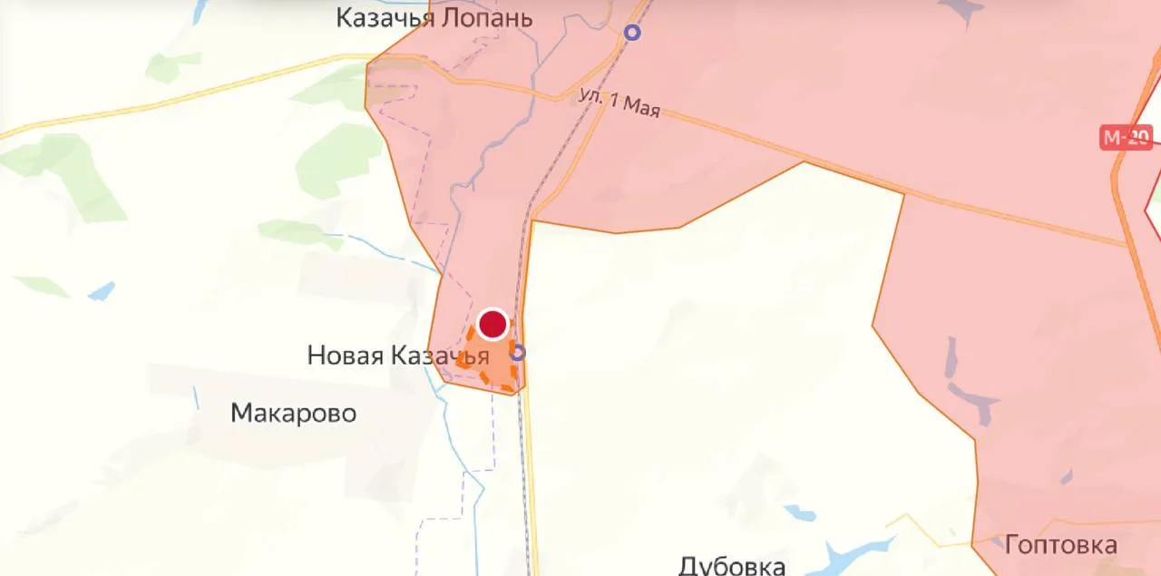 Армия России установила контроль над населенным пунктом Новая Казачья в Харьковской обл...