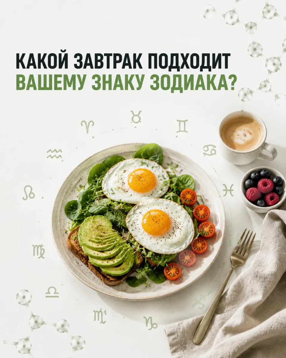 ✨ Какой завтрак подходит вашему знаку зодиака?