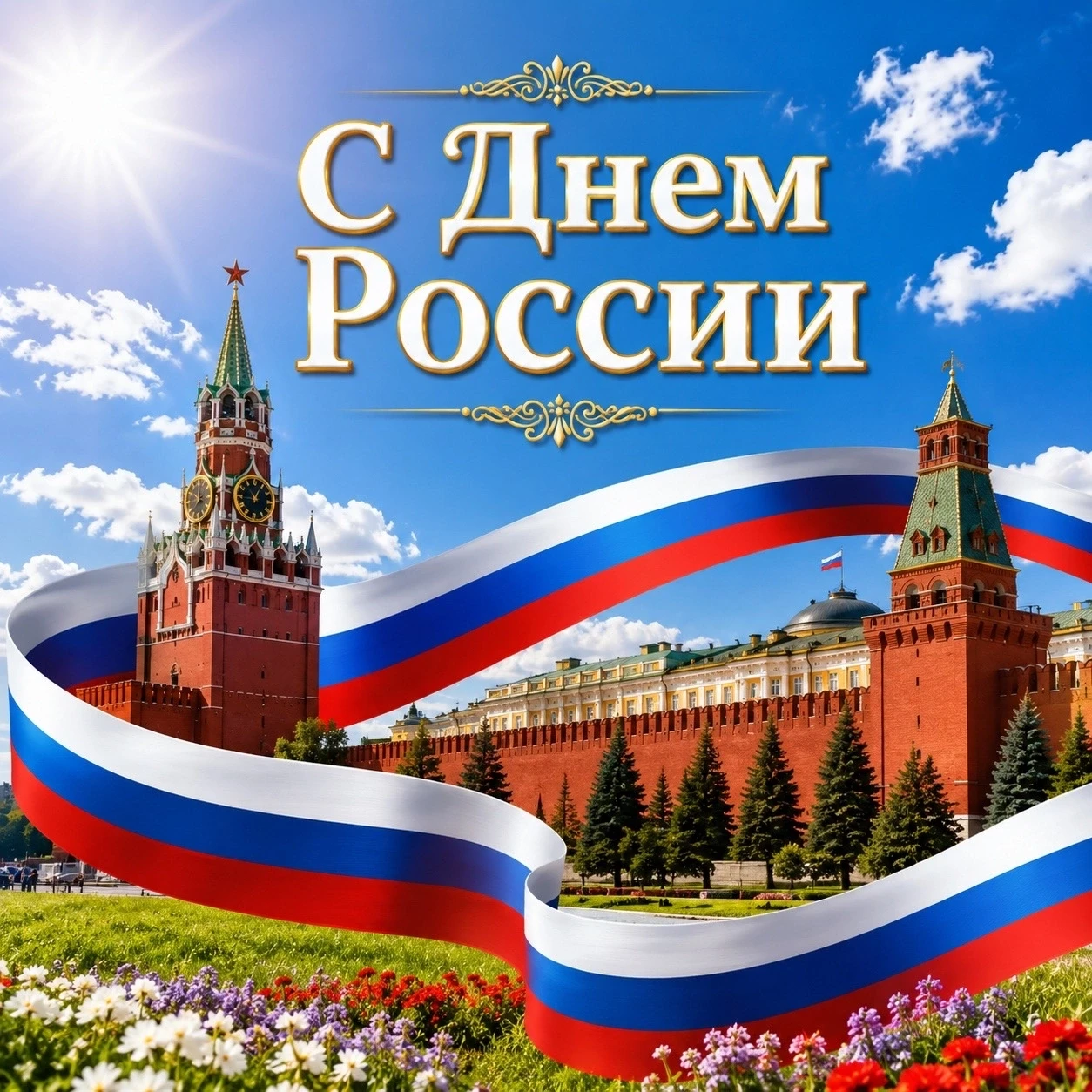 Дорогие жители городского округа Докучаевск! От всей души поздравляю вас с Днём России!

Сегодня мы 