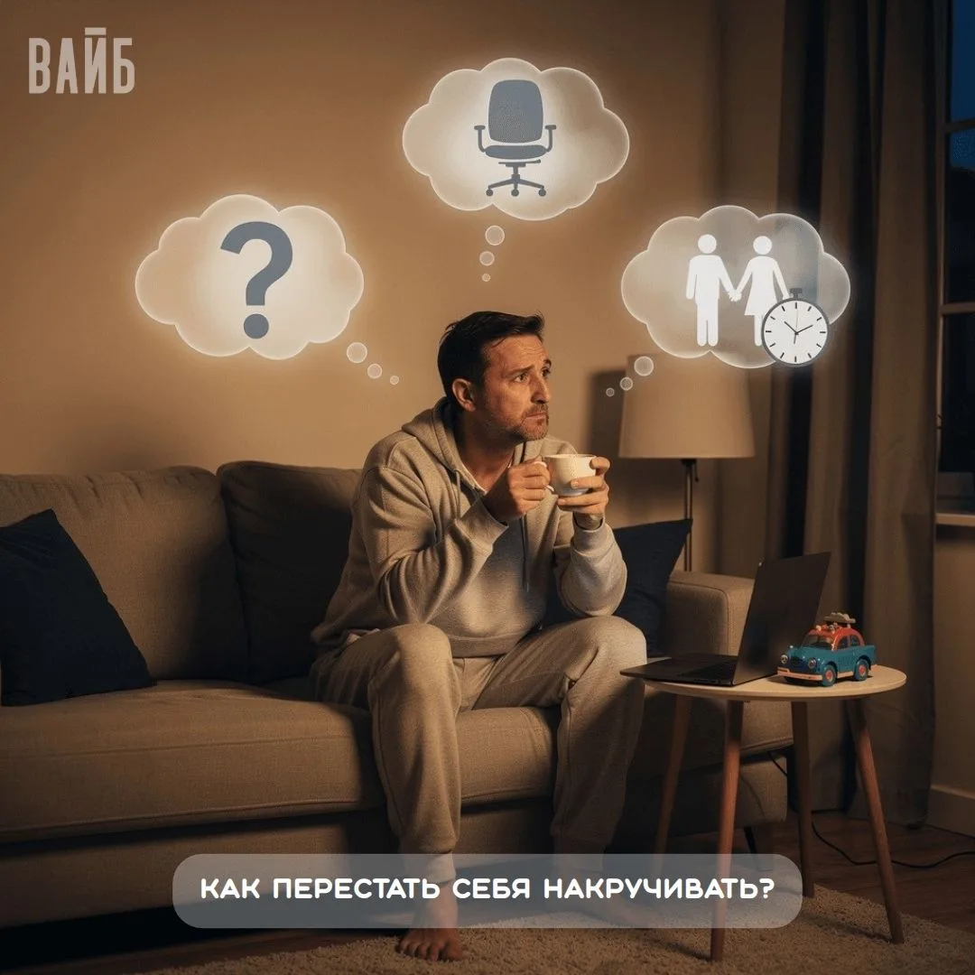 «Как перестать себя накручивать? Секрет, который работает»