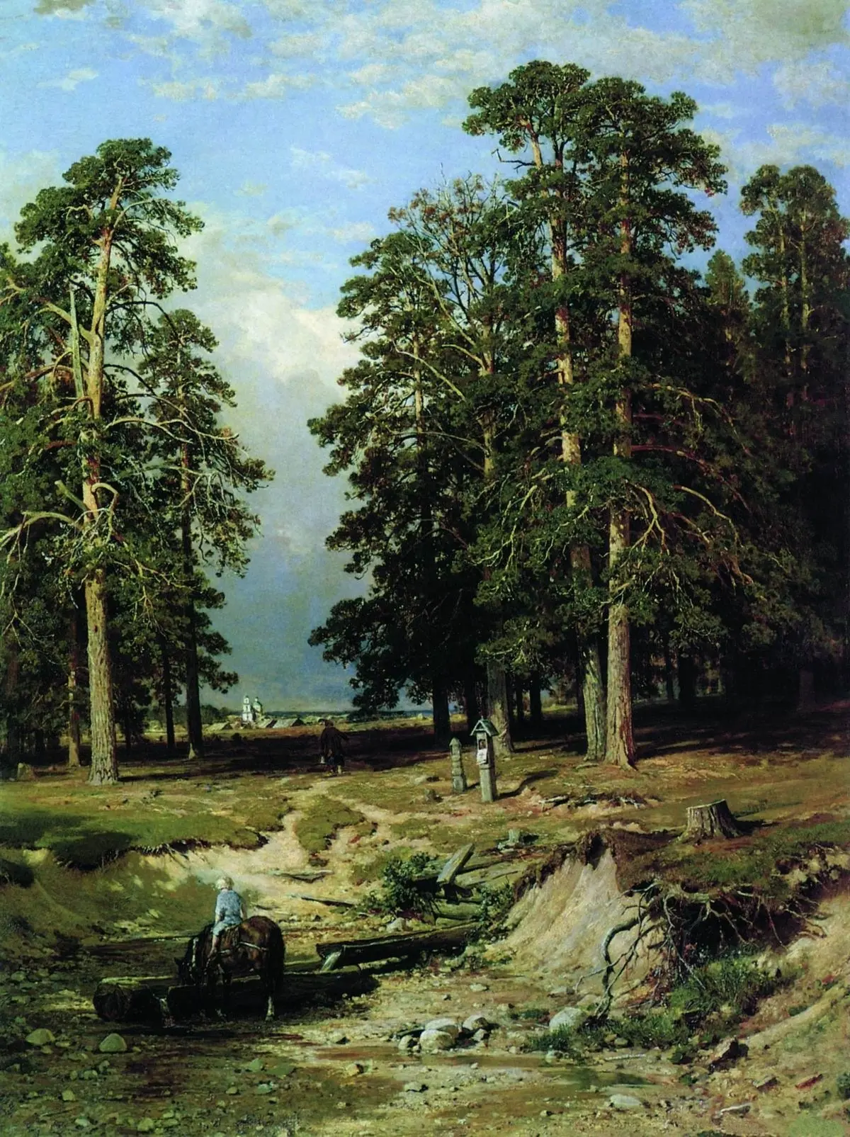 "Святой ключ" близ Елабуги, 1886 г.