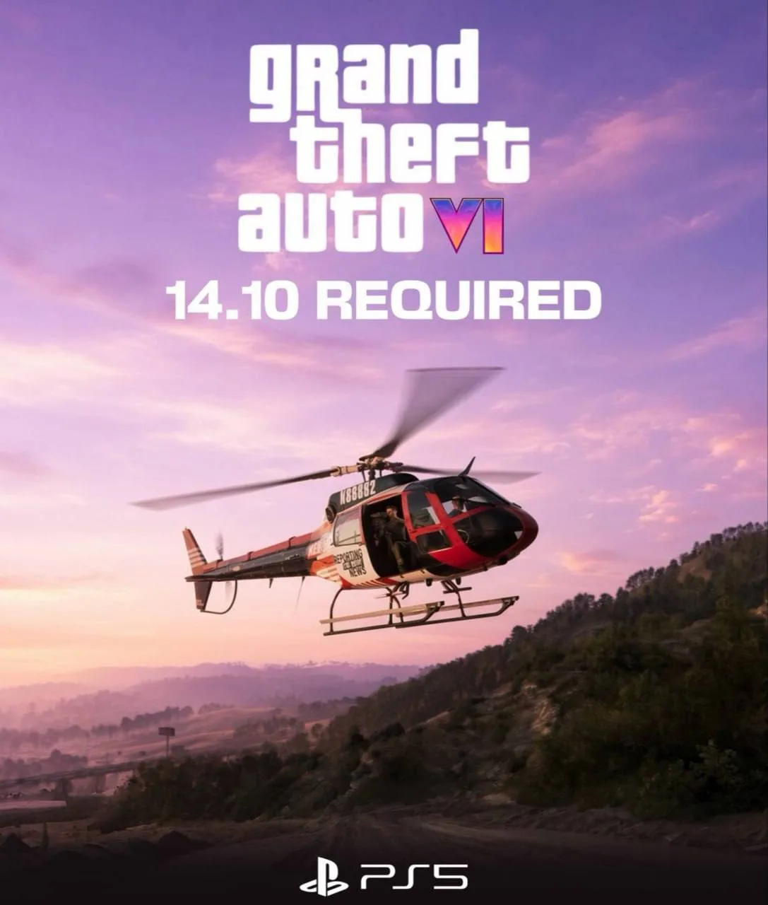 🎮 GTA 6 потребует прошивки 14.10 на PS5