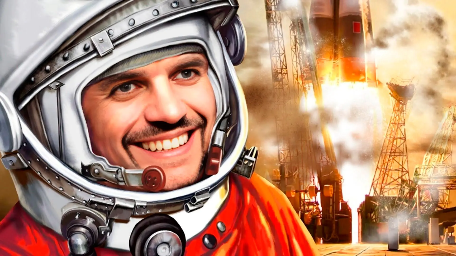 🚀 Время быть первым  Сегодня День космонавтики. День, когда первый человек великий Юрий Гагарин поко