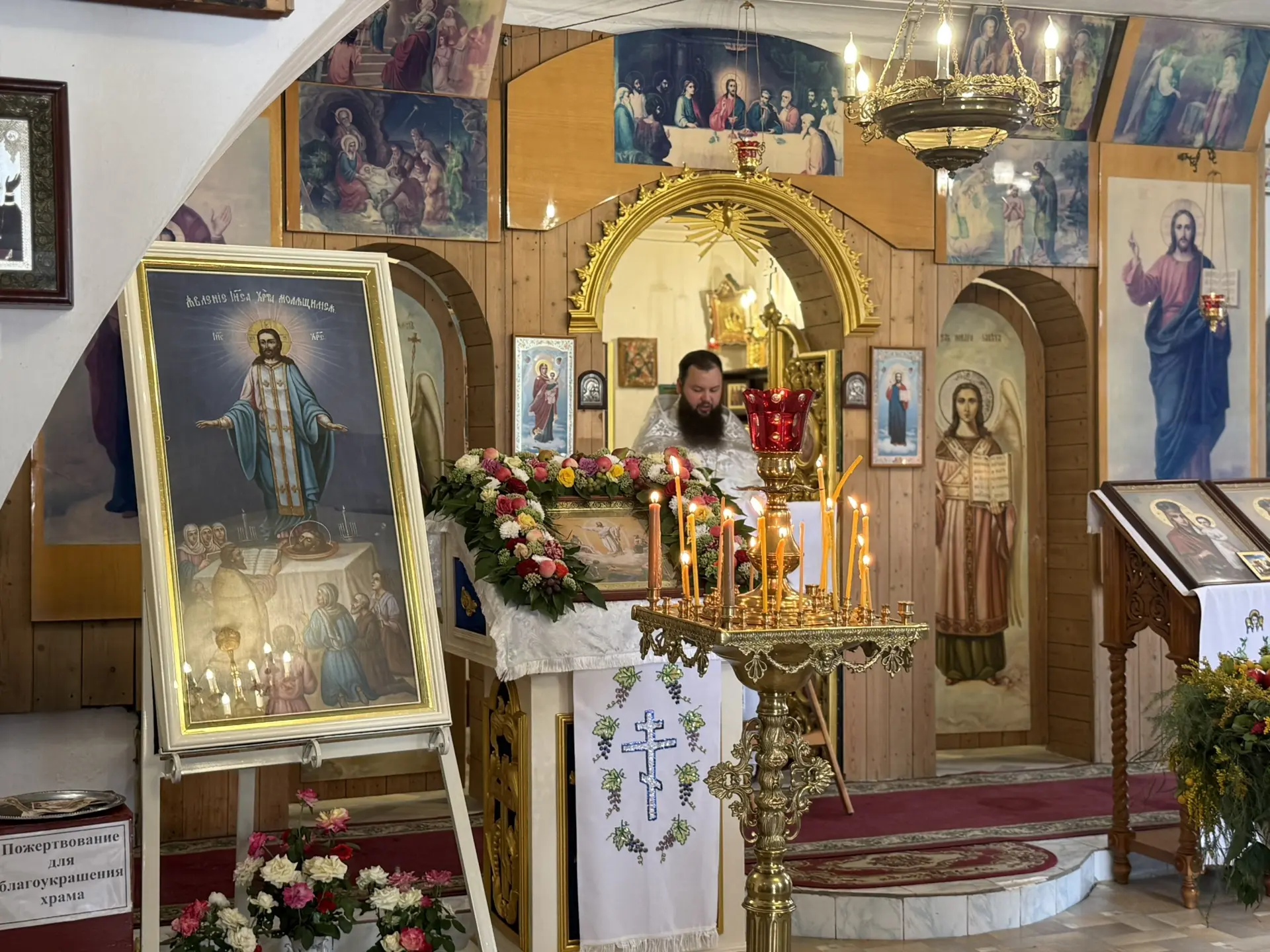 🙏Икону "Явление Христа Спасителя в Элисте" доставили в село Садовое.