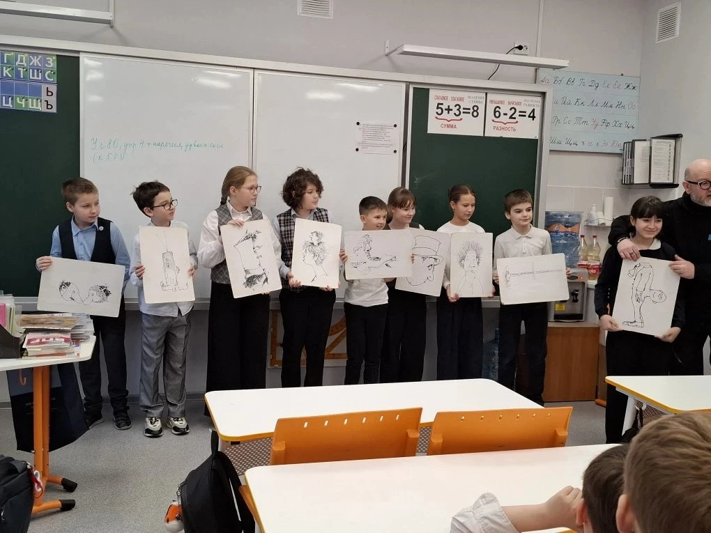 В гостях у 4 «А» — настоящий поэт! 📚✨  2 марта в 4 "А"  классе произошло по-настоящему волшебное соб