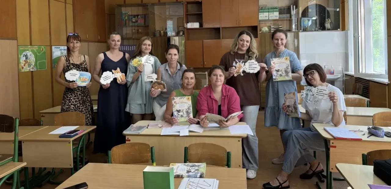 Сегодня в начальной школе прошло методическое объединение, на котором методист  Юлия Валерьевна Михл