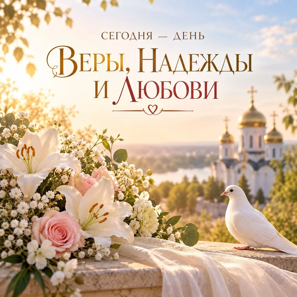 ☦️ Сегодня — День Веры, Надежды и Любови
