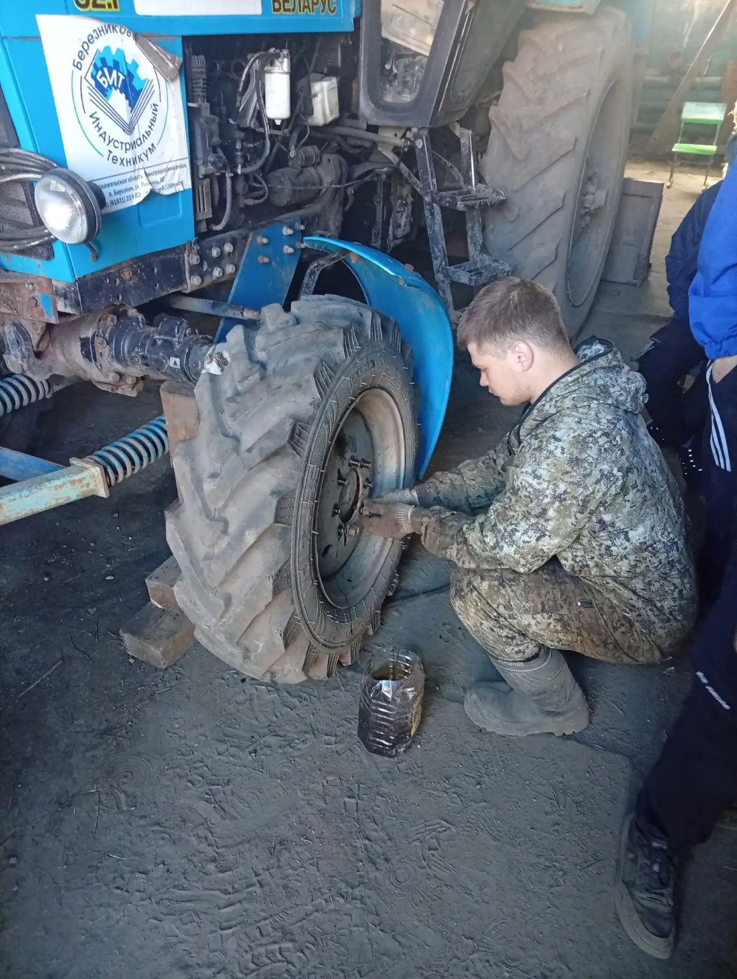🚜Вот и подошла к концу учебная практика в группе 22-23 по профессии "Мастер сельскохоз...