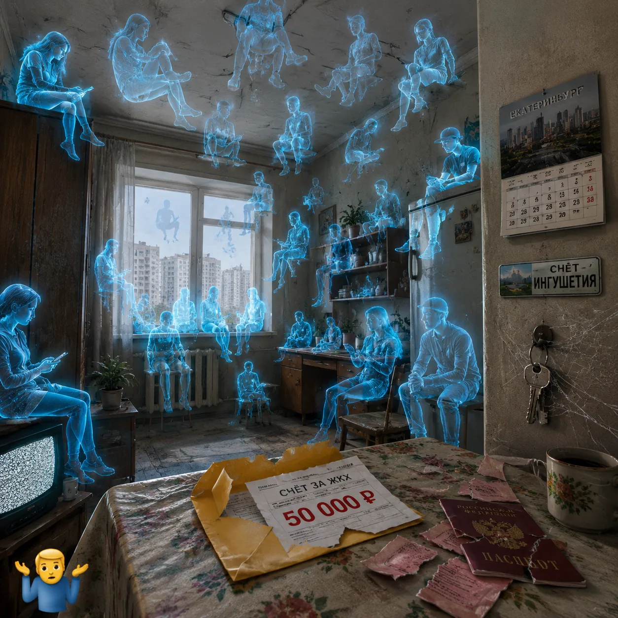 Жильё для аула 🏠 

В Екатеринбурге 49-летняя Жанна обнаружила, что в её двухкомнатной квартире заре