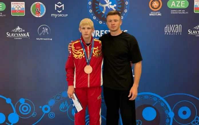 Артём Ткаченко из Мордовии стал призером первенства мира по спортивной борьбе, которое прошло в Баку