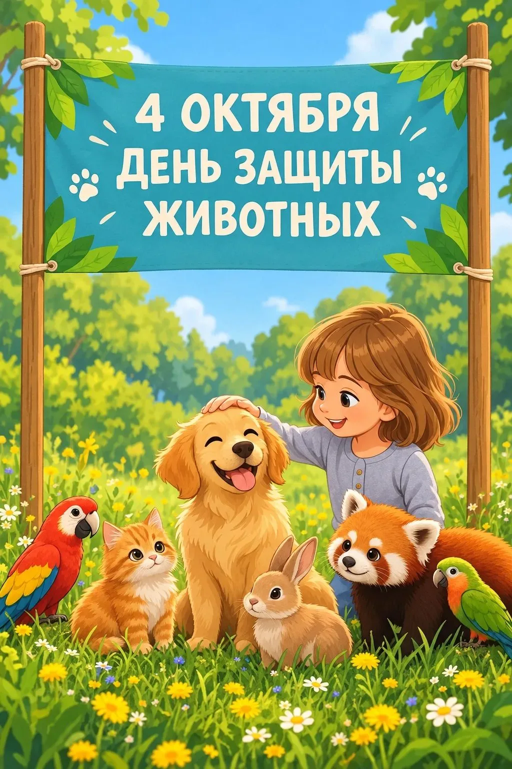🐾4 октября- день защиты животных 🐾