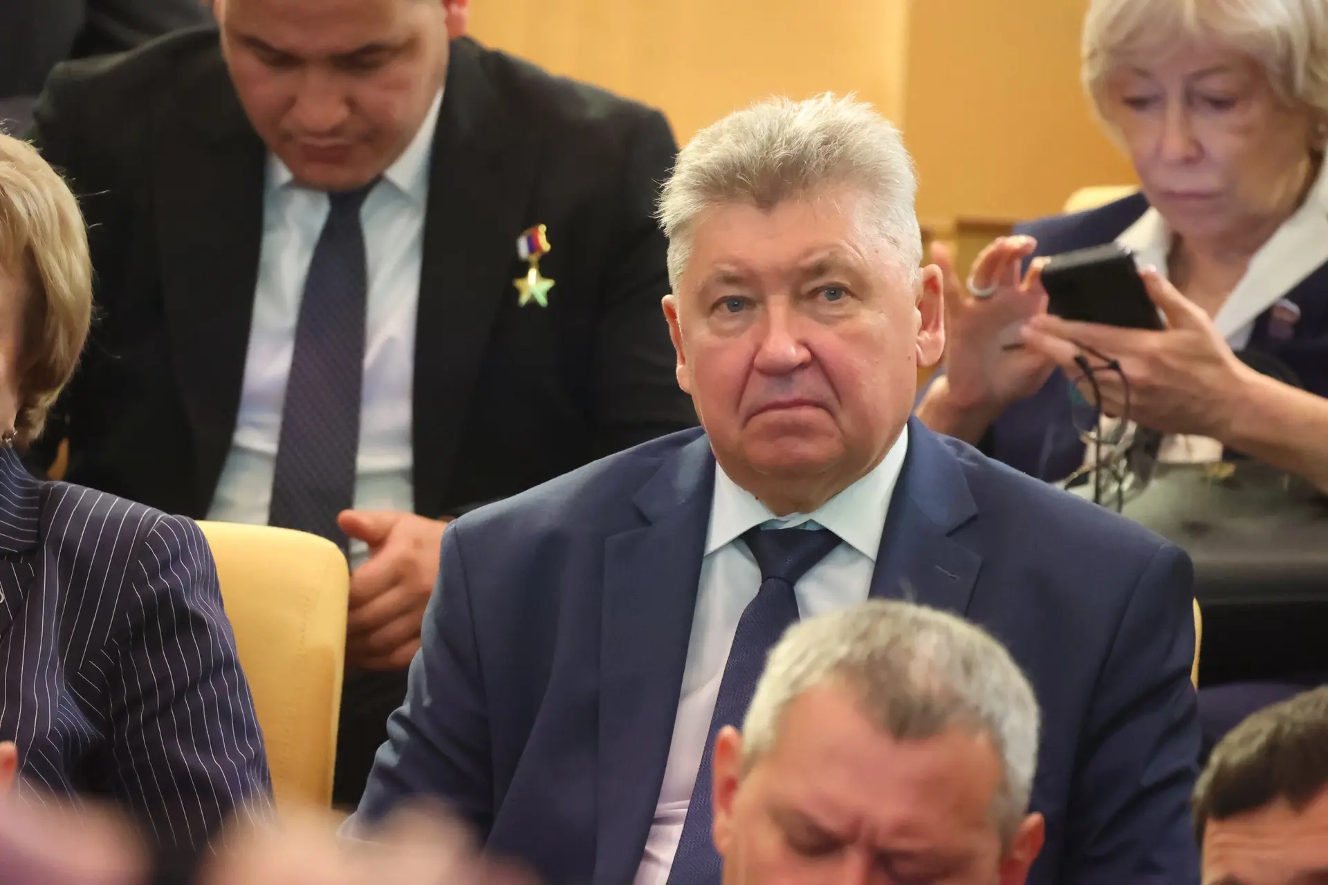 Прибыл в Москву. И сегодня состоялось организационное собрание фракции «Единой России» ...