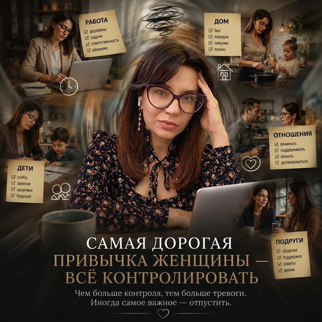 Самая дорогая привычка женщины — всё контролировать

Есть привычка, которая незаметно забирает гораз