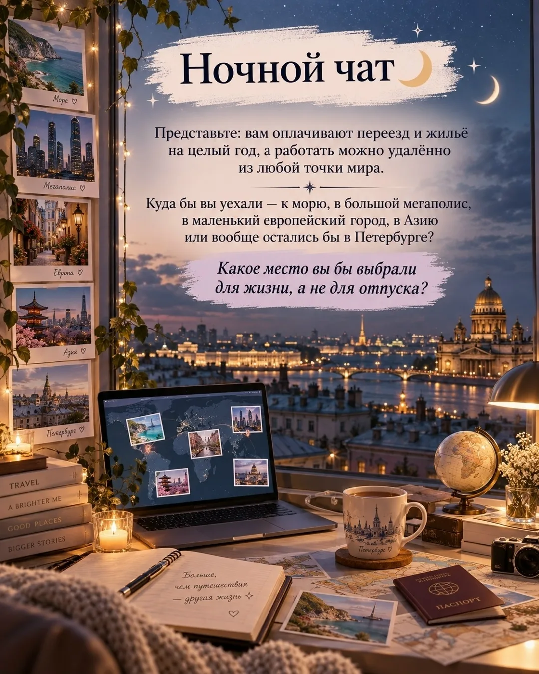 Ночные беседы в онлайн-режиме