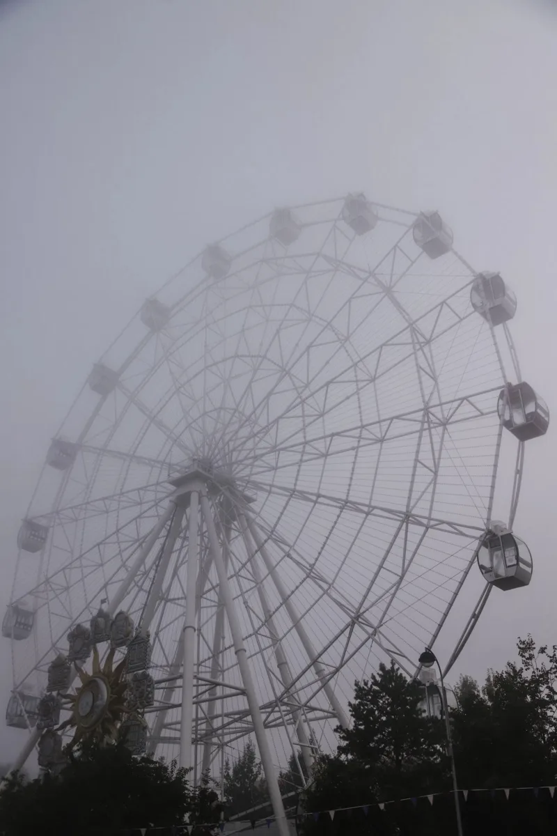 Тюмень в тумане глазами Дарины Чечулиной 📸