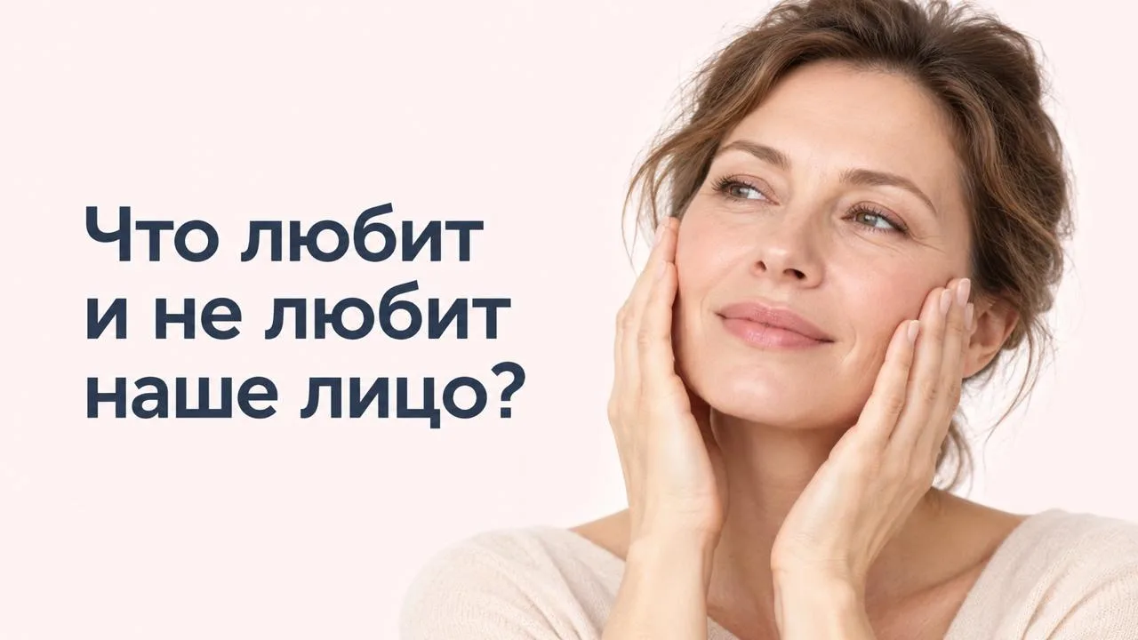 🧐 А вы знаете, что на самом деле любит ваше лицо?