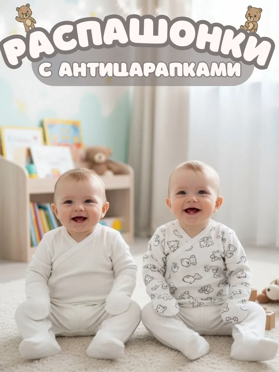 ⚡️ Распашонки для новорожденных, BABYWAY