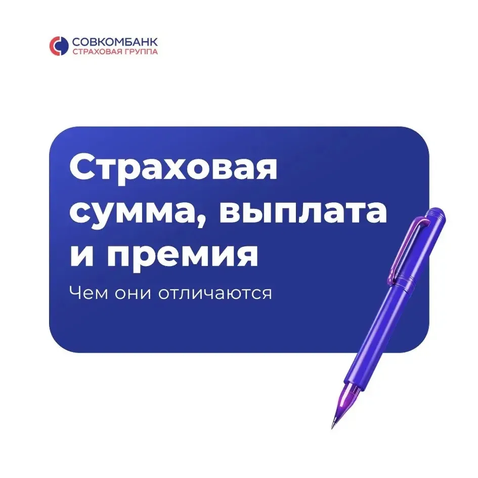 Сумма, выплата, премия — в чем разница?🤔

Для того, чтобы выбрать полис правильно, необходимо поним
