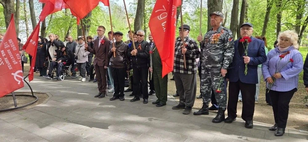 Вечная память и вечная слава Героям!  8 мая на Аллее Славы на улице Ленинградской состоялся Патриоти