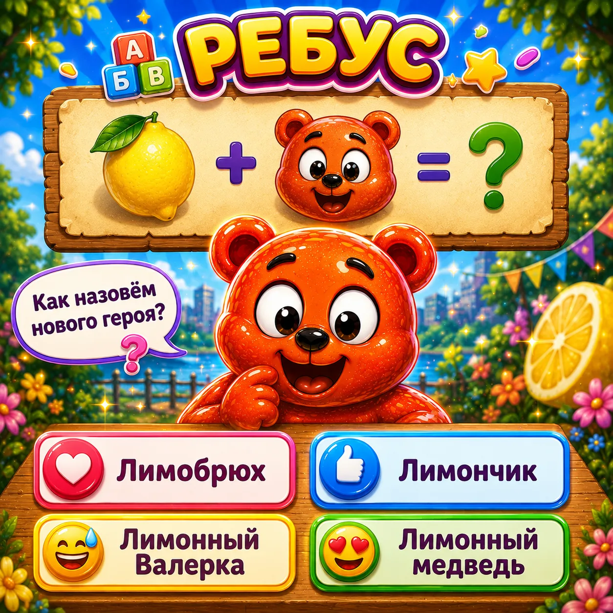🔤🐻 РЕБУС