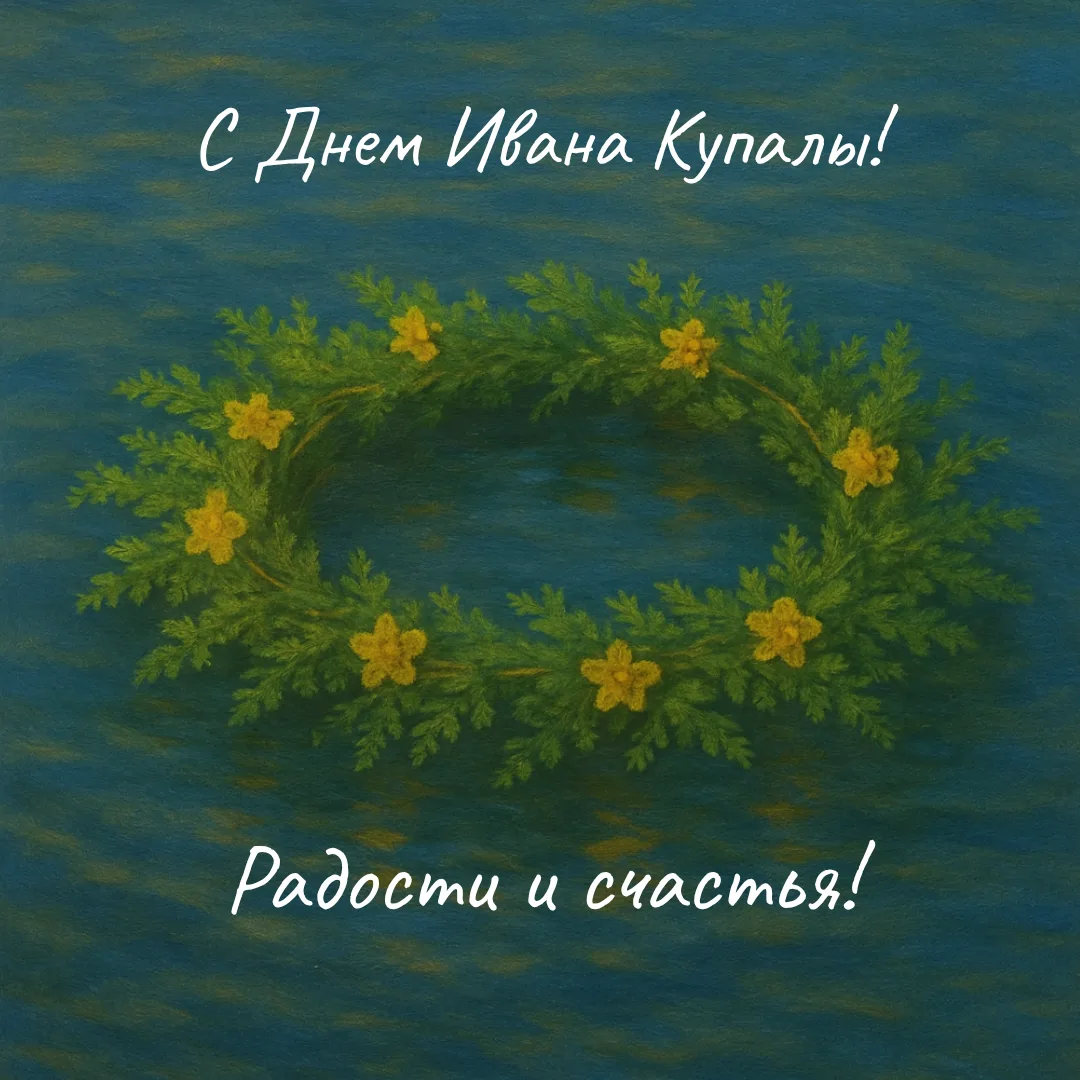 День Ивана Купала – праздник благодарения солнца, зрелости лета и зелёного покоса. Вот и долгожданна