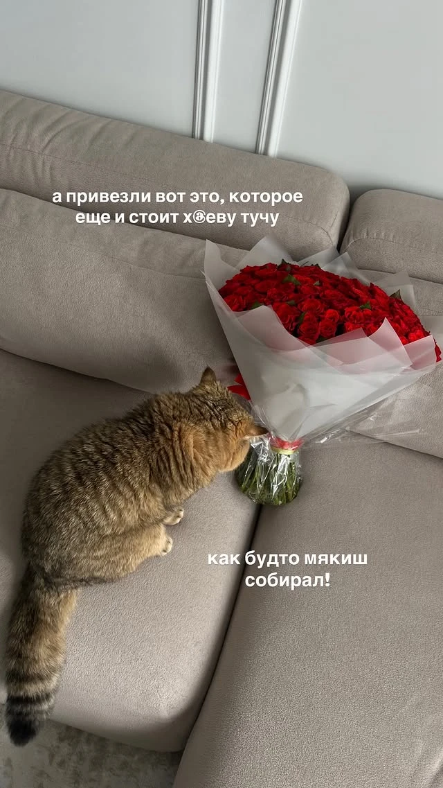Экс-участница Таня Охулкова расстроена цветам на др 👀