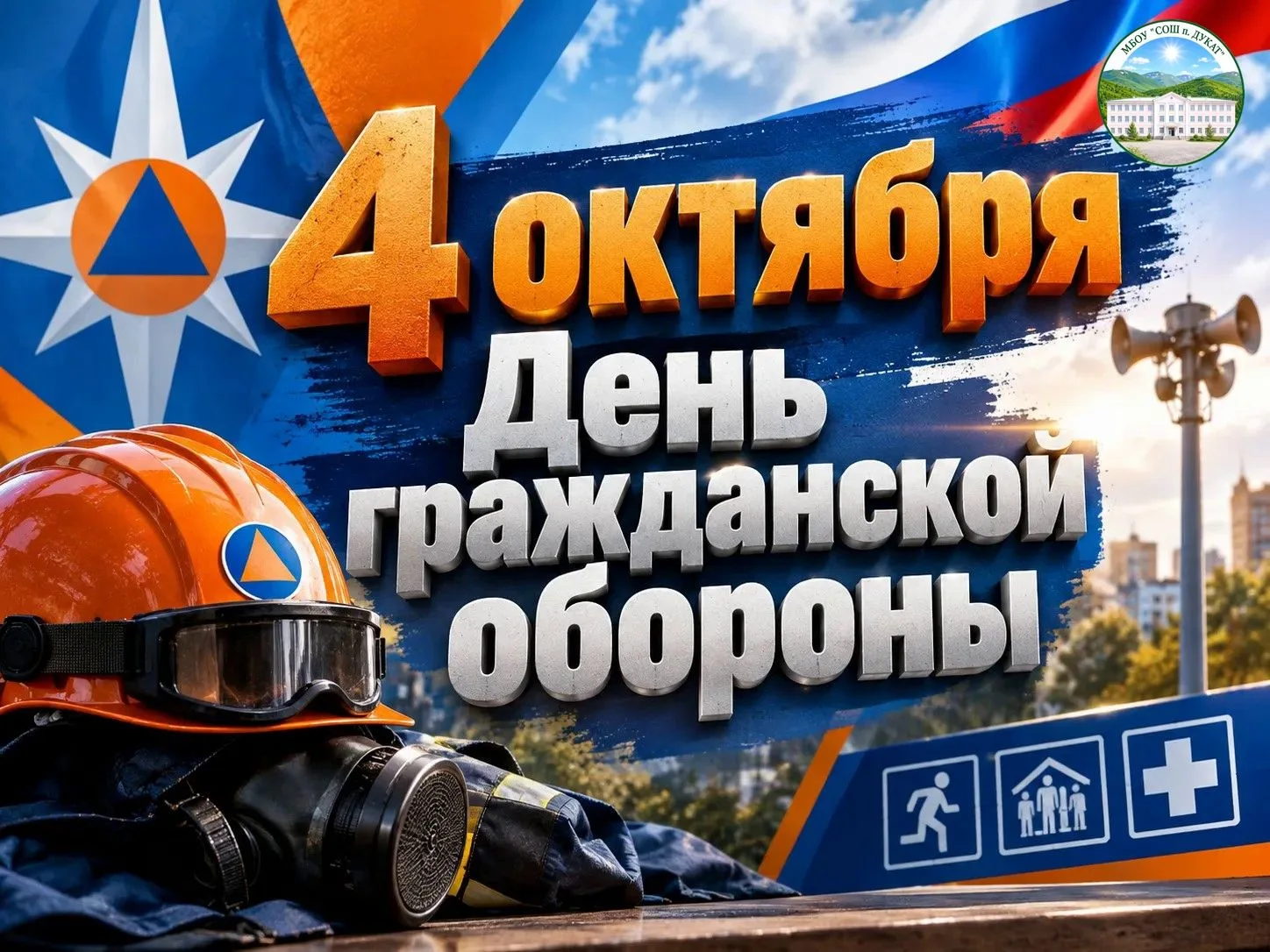 🛡️🚨🇷🇺 Безопасность — прежде всего: День гражданской обороны