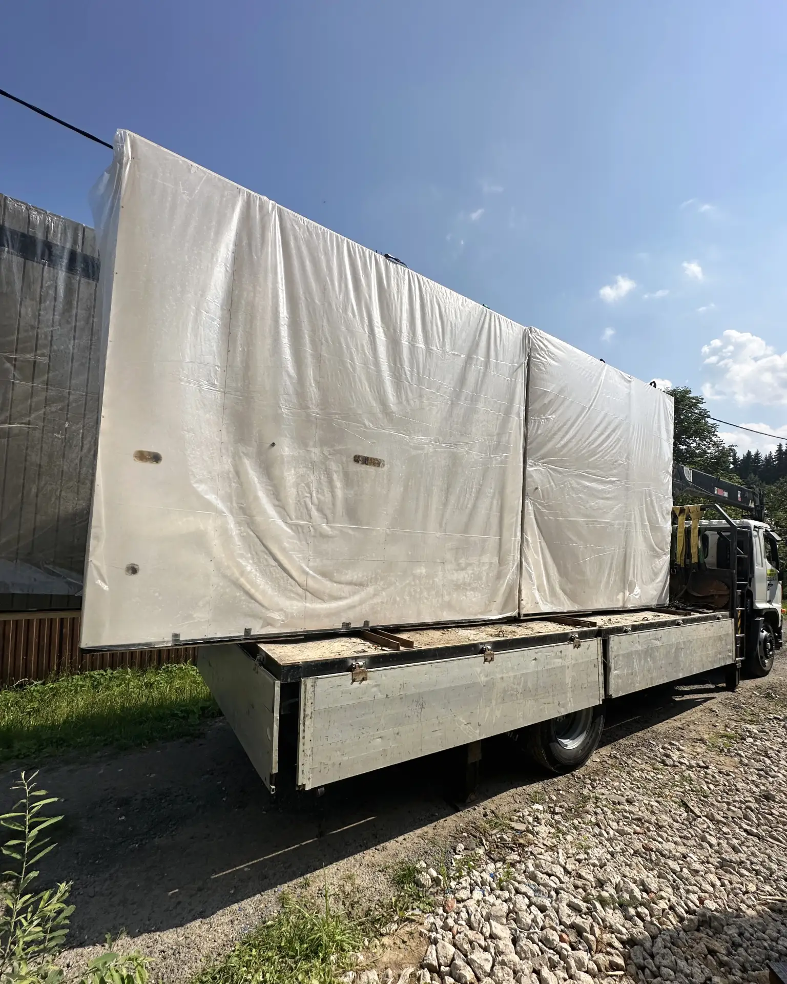 👷‍♂️ Начали монтаж дома по проекту Тайгарт 84 (на нашем сайте его можно найти как Тайг...