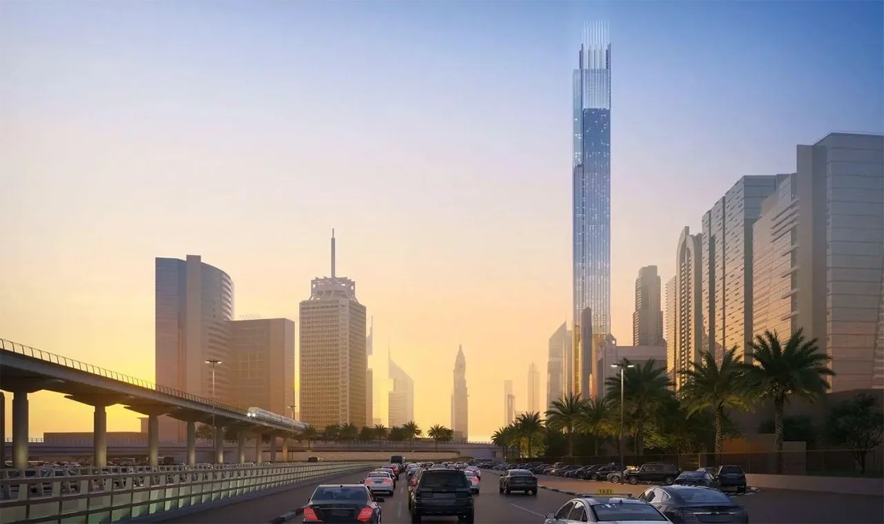 725 метров и 6 млрд дирхамов: в Дубае строят Burj Azizi.